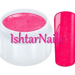 Pink Neon Glitter Effect-Gel 5ml - Image 1