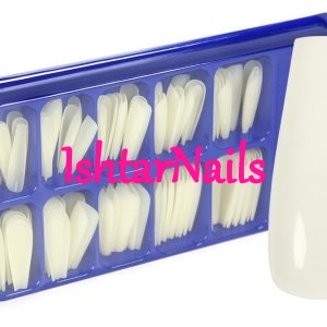 Box 100 Tips Unghie BALLERINA Mix Natural - Image 1