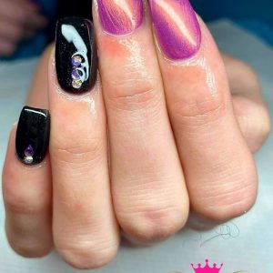 Purple Gold Metallic Effect-Gel 5ml - Image 3