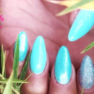 Blue Mermaid Glimmer Effect-Gel 5ml - Image 3